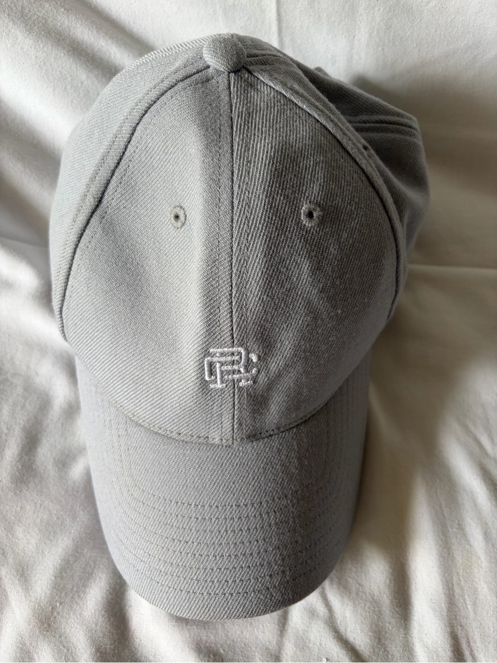 Reigning Champ Light Gray Baseball Cap